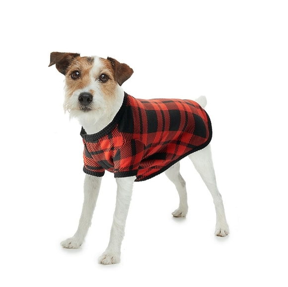 Cuddl Duds Other - NWT | Cuddl Duds Plaid Bodysuit Pet Pajamas | Large